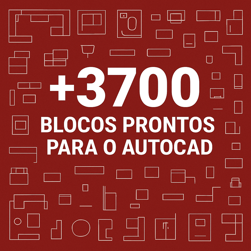 +3700 Blocos Prontos para o AutoCAD