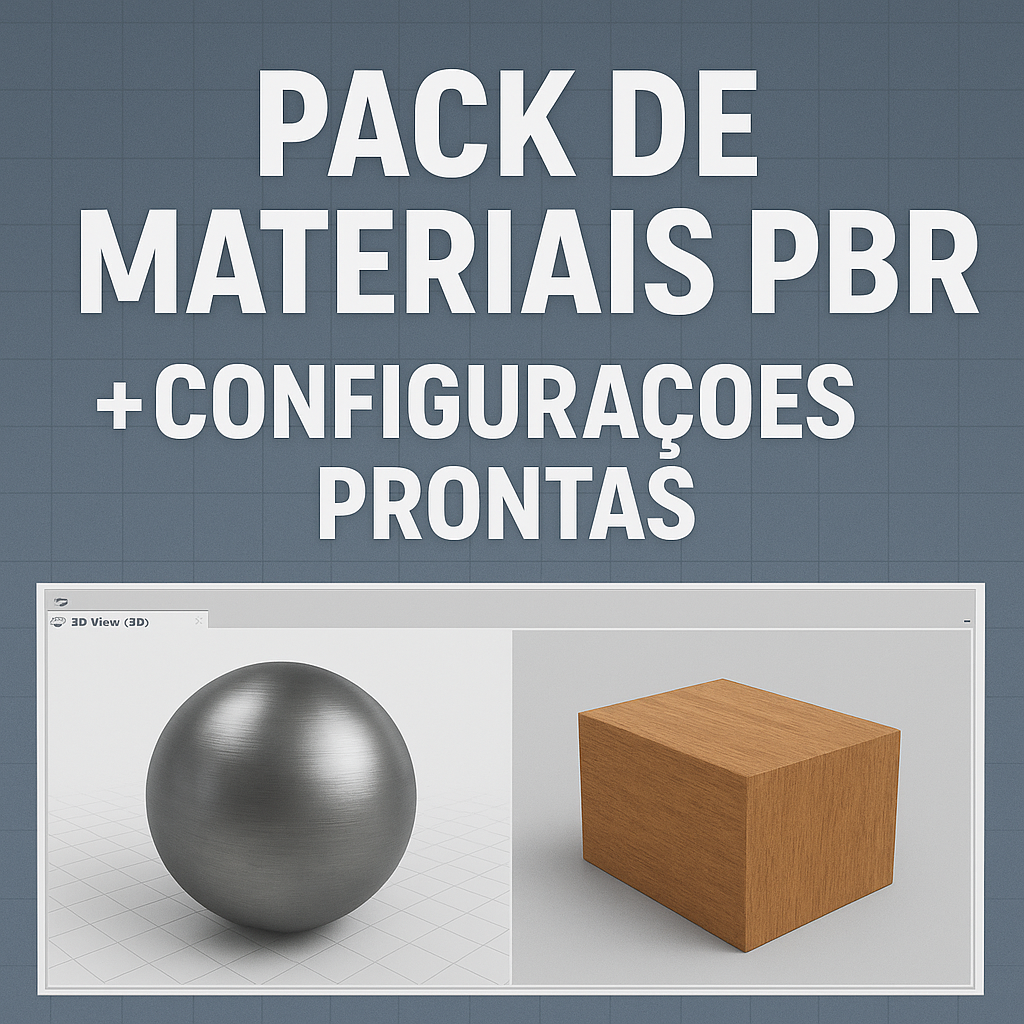 Pack de Materiais PBR + Configurações Prontas